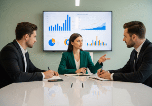 business meeting discussion